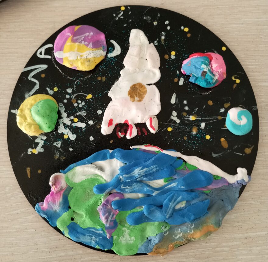 Всероссийский творческий конкурс «Тайны далёких планет»  - детский рисунок, поделка, творческая работа, категория дошкольники, детский сад, дистанционный конкурс, школьный конкурс