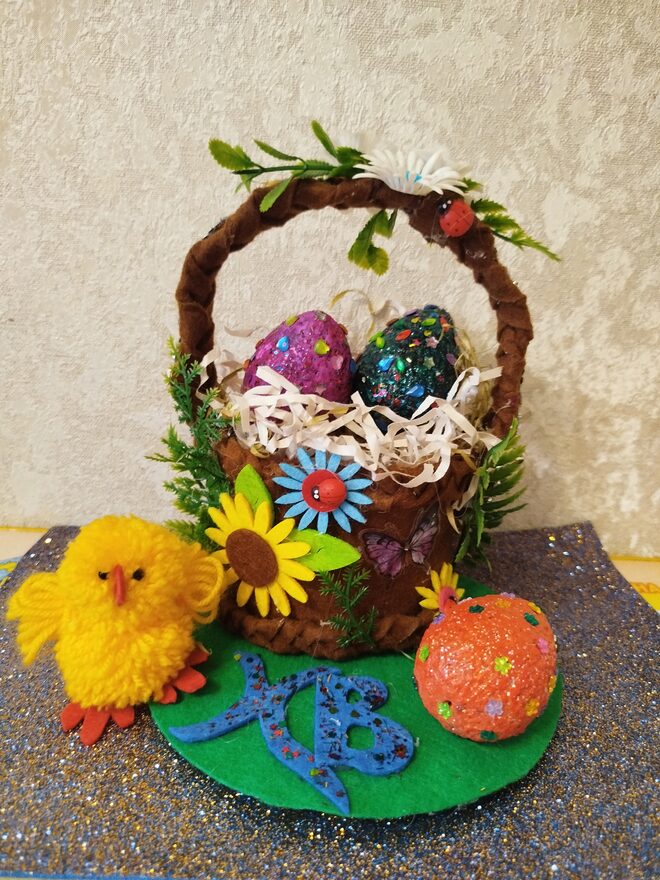 Всероссийский творческий конкурс «Пасхальные традиции»  - детский рисунок, поделка, творческая работа, категория школьники, 3 класс, дистанционный конкурс, школьный конкурс