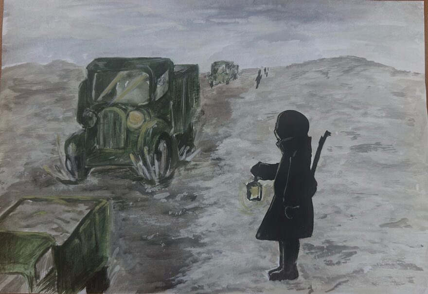 Всероссийский творческий конкурс «Этот День Победы...»  - детский рисунок, поделка, творческая работа, категория школьники, 11 класс, дистанционный конкурс, школьный конкурс