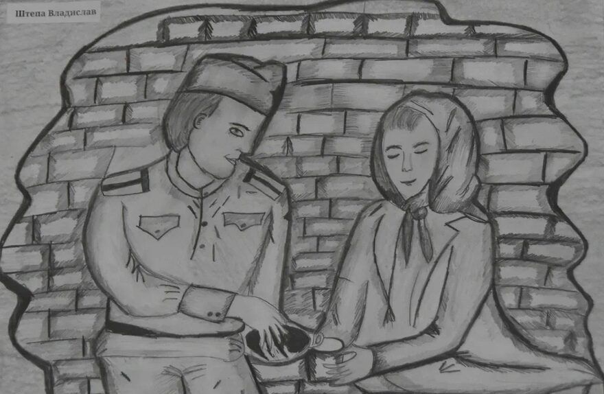 Всероссийский творческий конкурс «Этот День Победы...»  - детский рисунок, поделка, творческая работа, категория школьники, 9 класс, дистанционный конкурс, школьный конкурс