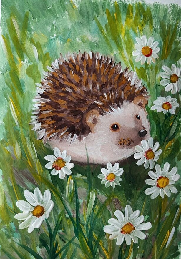 Всероссийский творческий конкурс «Мой четвероногий друг»  - детский рисунок, поделка, творческая работа, категория школьники, 4 класс, дистанционный конкурс, школьный конкурс