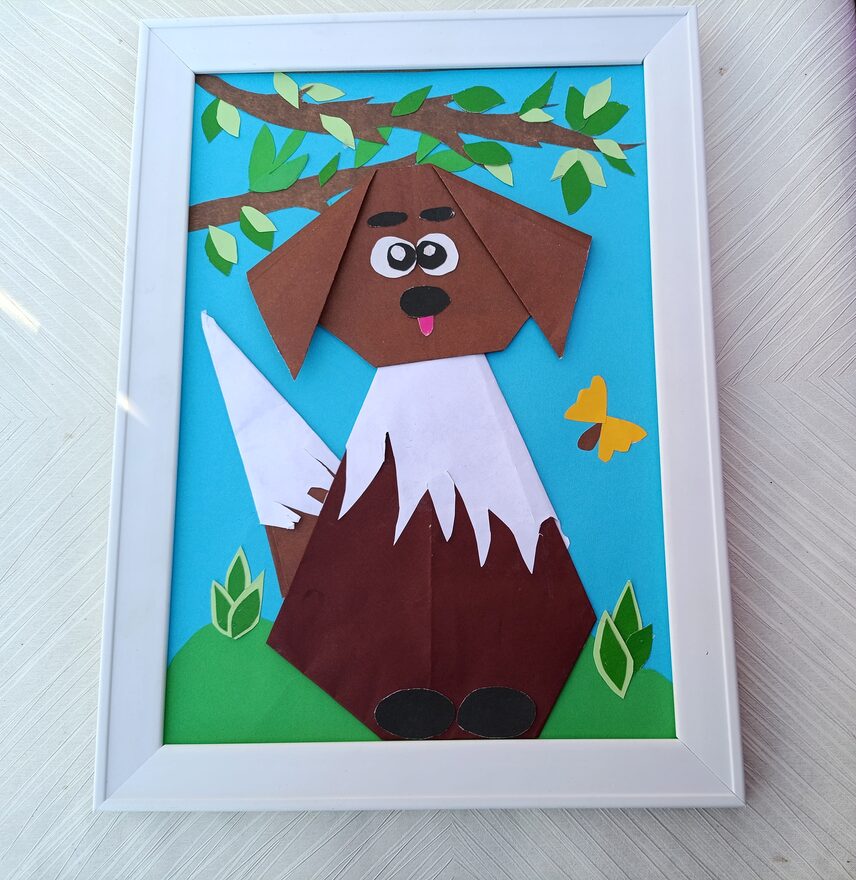 Всероссийский творческий конкурс «Мой четвероногий друг»  - детский рисунок, поделка, творческая работа, категория школьники, 1 класс, дистанционный конкурс, школьный конкурс