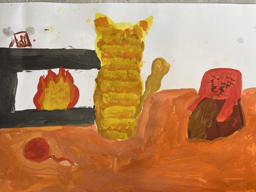 Всероссийский творческий конкурс «Мой четвероногий друг»  - детский рисунок, поделка, творческая работа, категория школьники, 2 класс, дистанционный конкурс, школьный конкурс