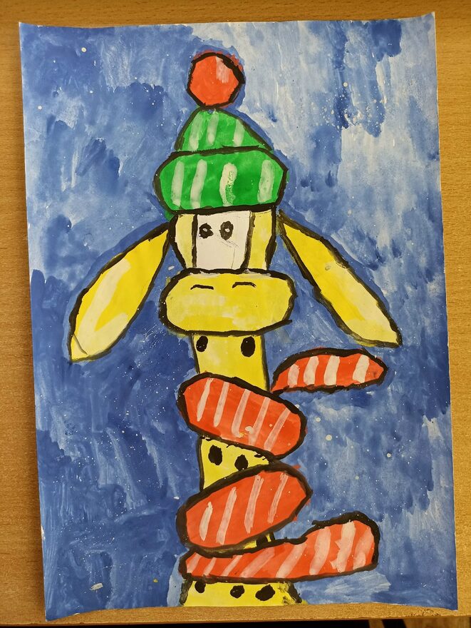 Всероссийский творческий конкурс «Мой четвероногий друг»  - детский рисунок, поделка, творческая работа, категория школьники, 9 класс, дистанционный конкурс, школьный конкурс