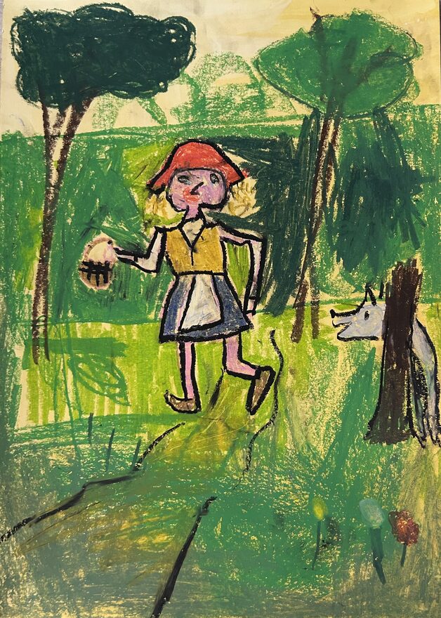 Всероссийский творческий конкурс «Дверца открывается - сказка начинается...»  - детский рисунок, поделка, творческая работа, категория школьники, 1 класс, дистанционный конкурс, школьный конкурс