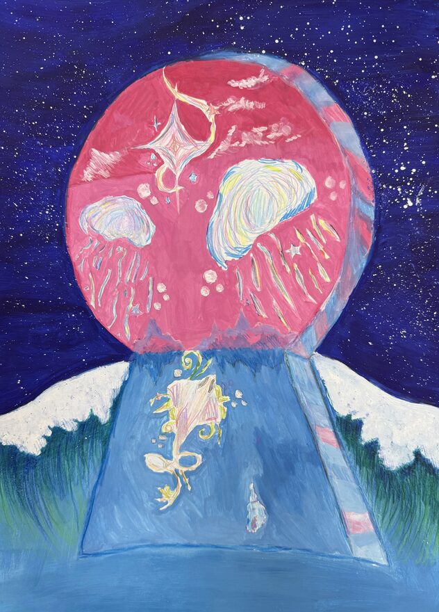 Всероссийский творческий конкурс «Дверца открывается - сказка начинается...»  - детский рисунок, поделка, творческая работа, категория школьники, 5 класс, дистанционный конкурс, школьный конкурс