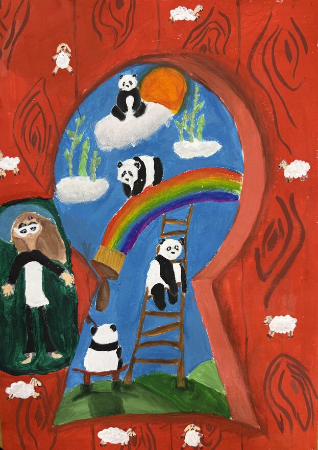 Всероссийский творческий конкурс «Дверца открывается - сказка начинается...»  - детский рисунок, поделка, творческая работа, категория школьники, 3 класс, дистанционный конкурс, школьный конкурс