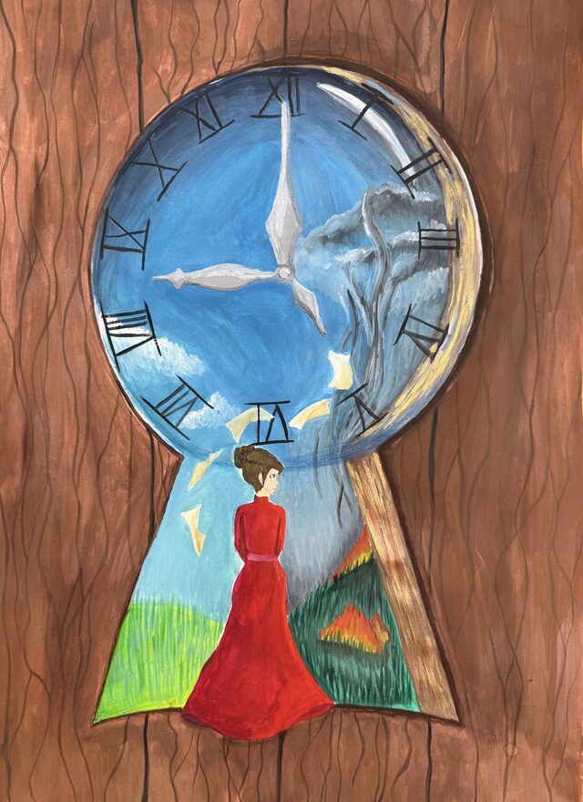 Всероссийский творческий конкурс «Дверца открывается - сказка начинается...»  - детский рисунок, поделка, творческая работа, категория школьники, 10 класс, дистанционный конкурс, школьный конкурс