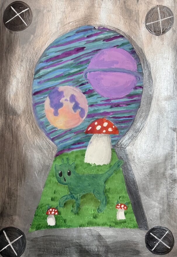 Всероссийский творческий конкурс «Дверца открывается - сказка начинается...»  - детский рисунок, поделка, творческая работа, категория школьники, 3 класс, дистанционный конкурс, школьный конкурс