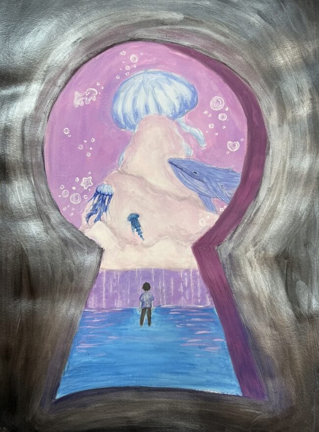 Всероссийский творческий конкурс «Дверца открывается - сказка начинается...»  - детский рисунок, поделка, творческая работа, категория школьники, 6 класс, дистанционный конкурс, школьный конкурс