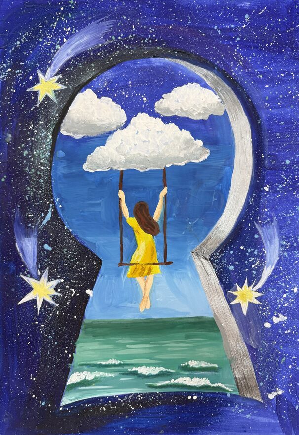 Всероссийский творческий конкурс «Дверца открывается - сказка начинается...»  - детский рисунок, поделка, творческая работа, категория школьники, 2 класс, дистанционный конкурс, школьный конкурс