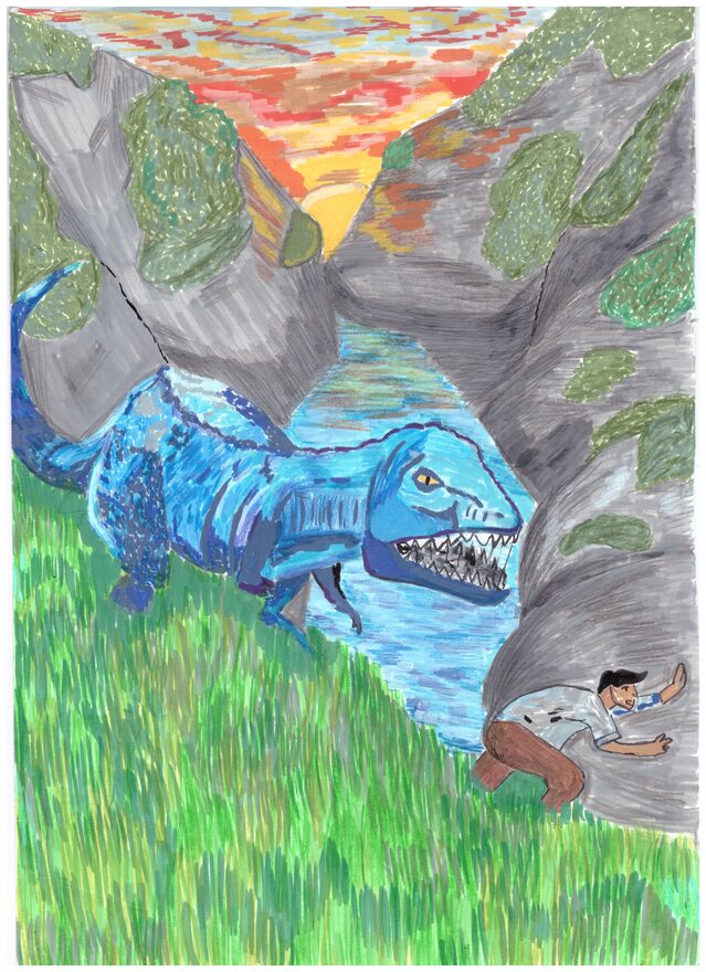 Всероссийский творческий конкурс «Дверца открывается - сказка начинается...»  - детский рисунок, поделка, творческая работа, категория школьники, 6 класс, дистанционный конкурс, школьный конкурс