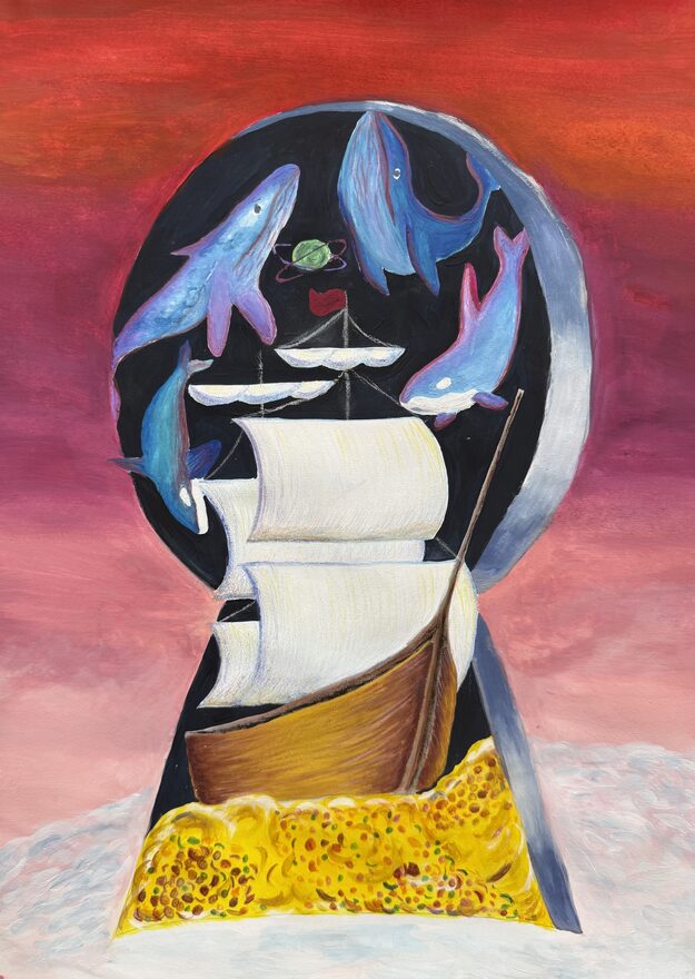 Всероссийский творческий конкурс «Дверца открывается - сказка начинается...»  - детский рисунок, поделка, творческая работа, категория школьники, 7 класс, дистанционный конкурс, школьный конкурс