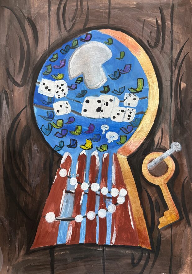 Всероссийский творческий конкурс «Дверца открывается - сказка начинается...»  - детский рисунок, поделка, творческая работа, категория школьники, 2 класс, дистанционный конкурс, школьный конкурс