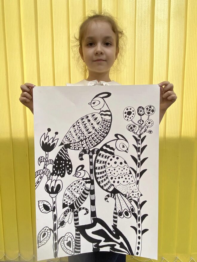 Всероссийский творческий конкурс «Дверца открывается - сказка начинается...»  - детский рисунок, поделка, творческая работа, категория школьники, 2 класс, дистанционный конкурс, школьный конкурс