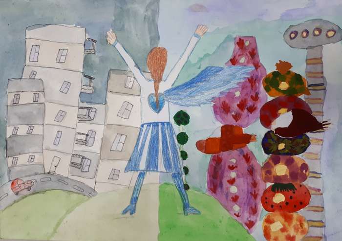 Международный творческий конкурс «Мульти-полис»  - детский рисунок, поделка, творческая работа, категория школьники, 3 класс, дистанционный конкурс, школьный конкурс